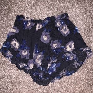 Forever21 floral shorts